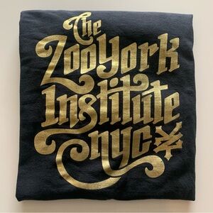 Zoo York Institute NYC Gold Lettering Vintage Tee